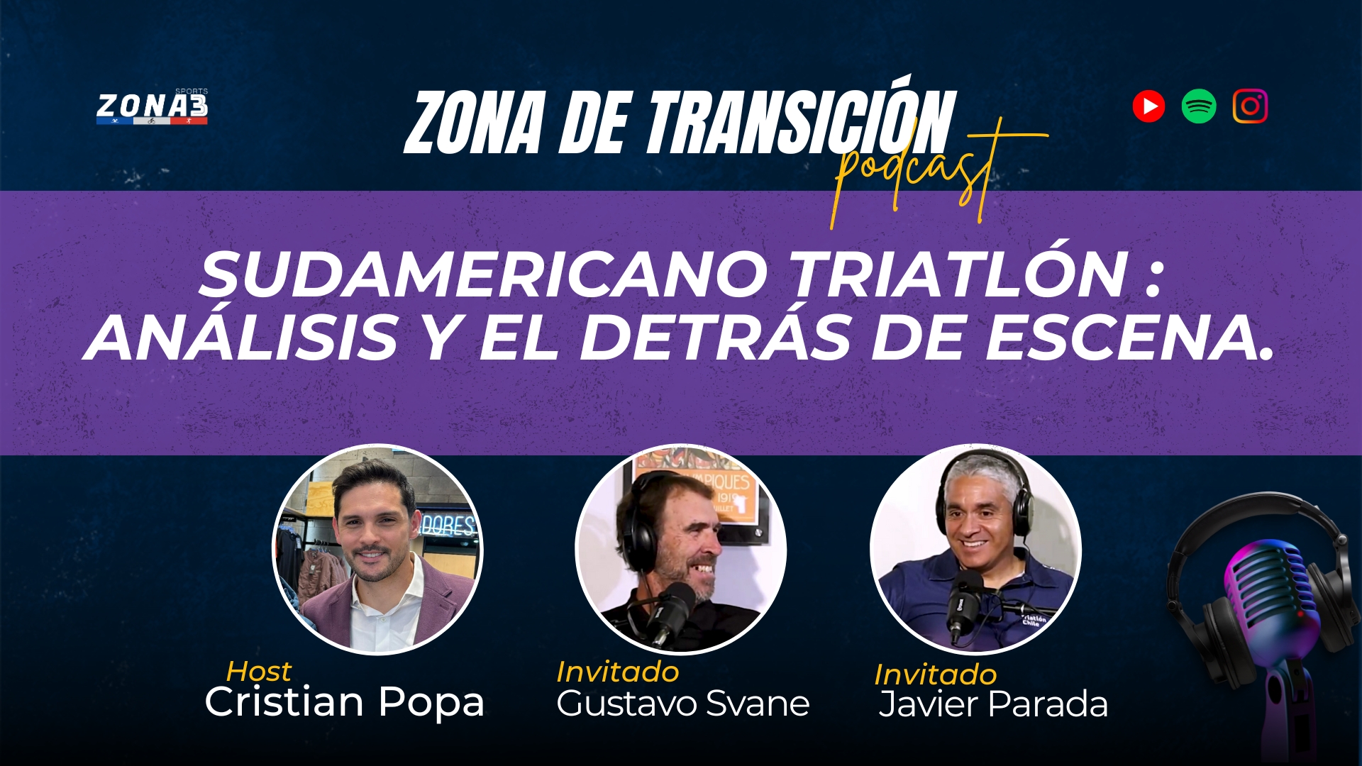 El lado B del Sudamericano de Triatlón Santiago 2025 – Zona de Transición – Podcast Zona3