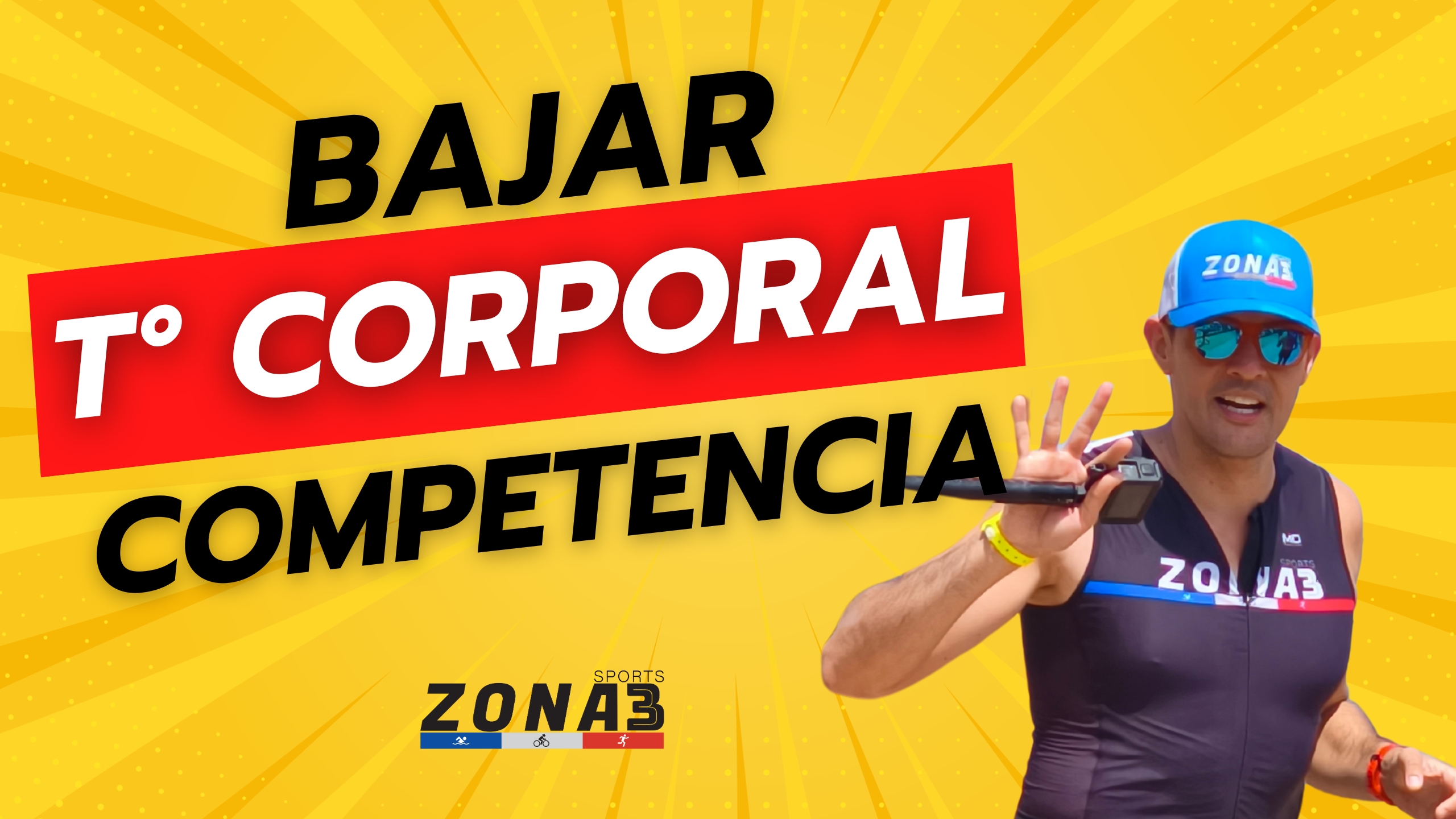 Como bajar la temperatura corporal en competencia, 7 puntos clave + prevención de golpe de calor