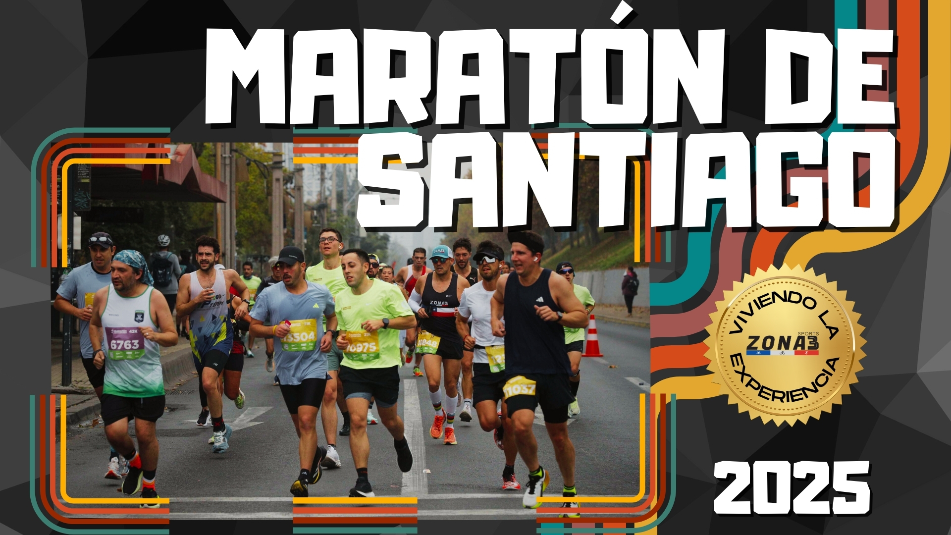 Maratón de Santiago 2025: Una fiesta deportiva con sabor chileno