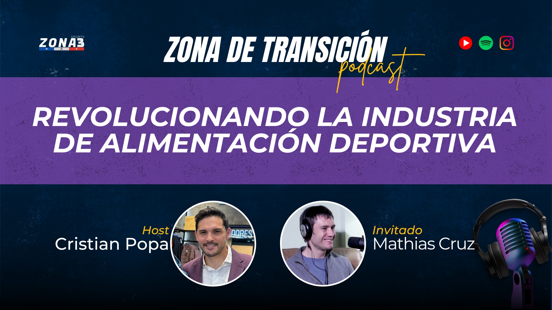 Revolucionando la Alimentación Deportiva: Mathias Cruz de Cleverace en Zona de Transición
