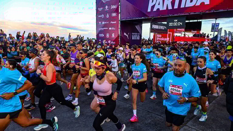 Chile y Colombia se imponen en los 42K de la Maratón de Viña 2025