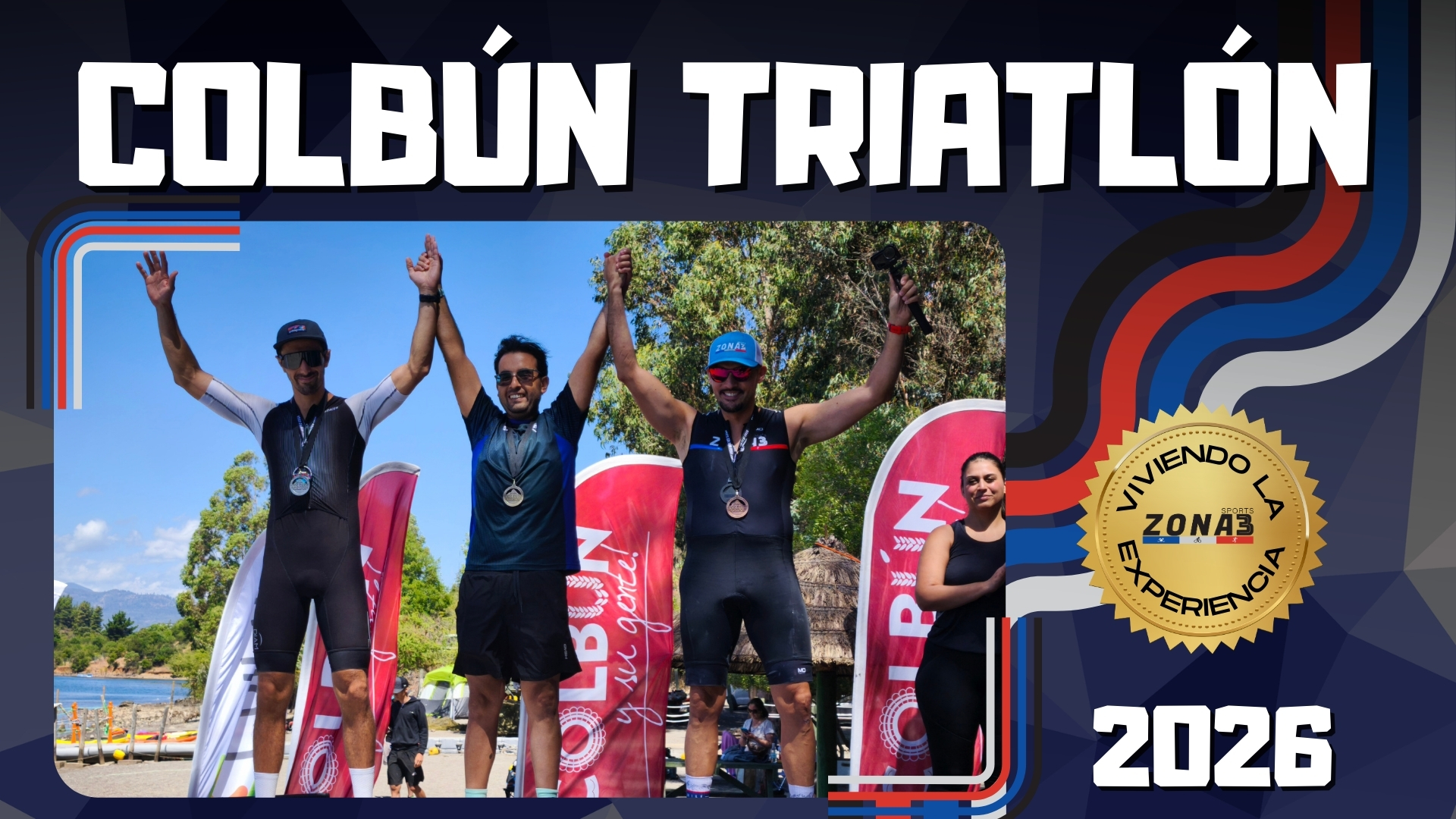 Triatlón de Colbún: lo joya de la región del Maule