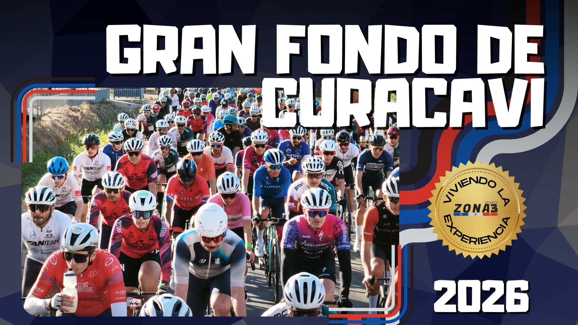 Gran Fondo Curacaví reunió a más de 500 ciclistas en una fría mañana de ciclismo