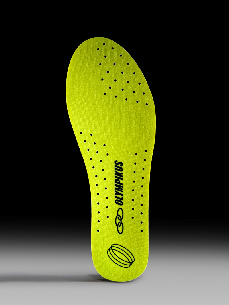Plantilla NT-X Olympikus Corre 5 espuma supercrítica transpirabilidad retorno energía