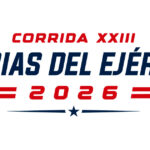 Corredores participando en la Corrida Glorias del Ejército 2026 en Santiago