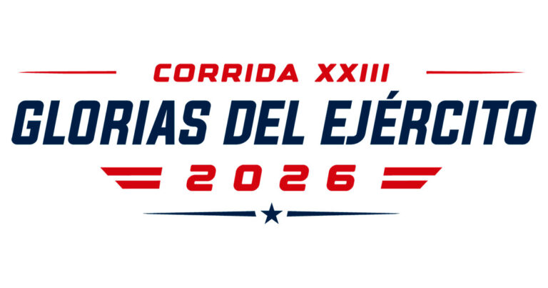 Corredores participando en la Corrida Glorias del Ejército 2026 en Santiago