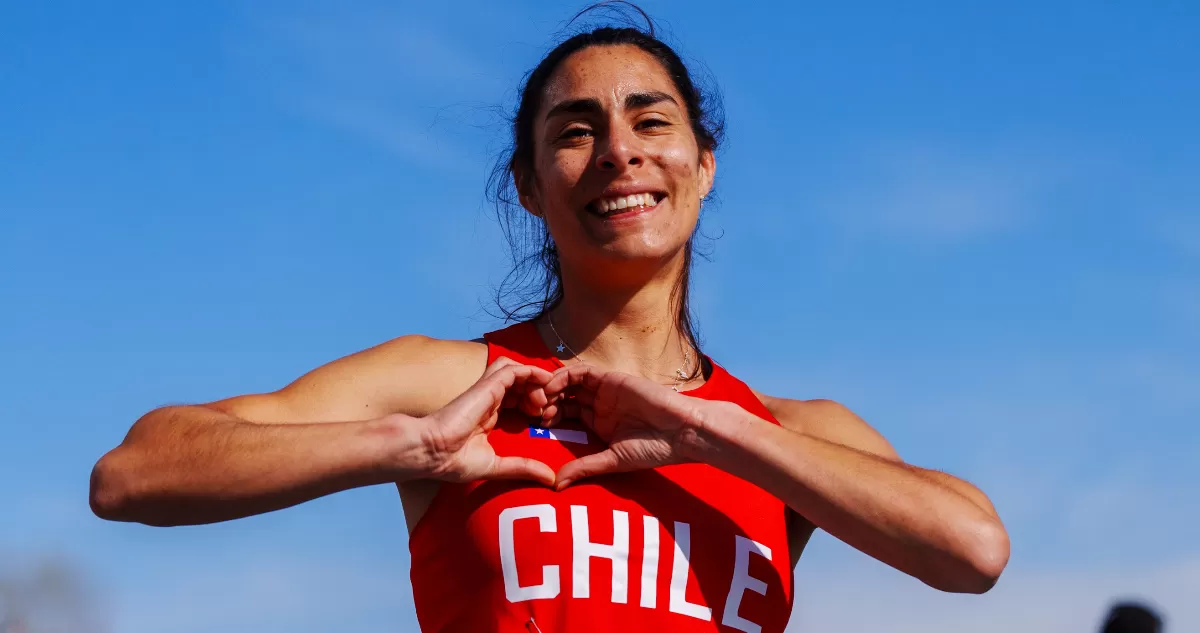 Valentina Barrientos da la sorpresa: del cuarto lugar al oro en los 800 metros de los Odesur